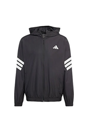 adidas Siyah  Erkek  Ceket GYM+3S WNDBREAK JM6753 Siyah  Erkek  Ceket GYM+3S WNDBREAK JM6753
