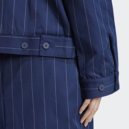 adidas JJ3477 PINSTRIPE H JKT Kadın Tracktop