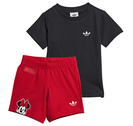 JD0575-B adidas X Disney Minnie Mouse Bebek Eşofman Takımı Siyah