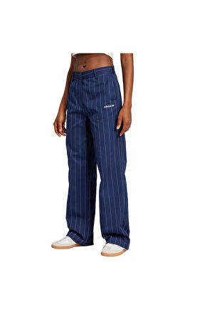 adidas Mavi  Kadın  Eşofman Altı PINSTRIPE PANTS JJ3482 Mavi  Kadın  Eşofman Altı PINSTRIPE PANTS JJ3482