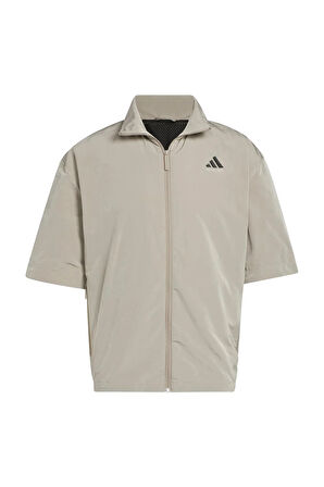 adidas Erkek  Bej  T-shirt ADI BB FZ SS JC7837