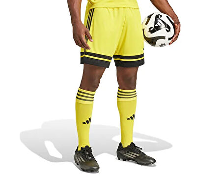 Adidas Squa25 Sho M Erkek Futbol Şortu JH3403 Sarı