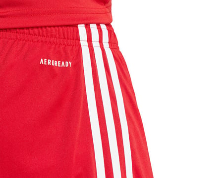 Adidas SQUA25 SHO M Erkek Futbol Şortu JN5466 Kırmızı