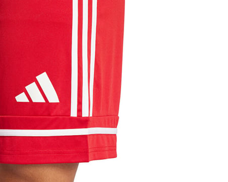 Adidas SQUA25 SHO M Erkek Futbol Şortu JN5466 Kırmızı
