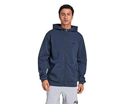 adidas D4T Full-Zip Ho Erkek Antrenman Ceketi JI8134 Lacivert