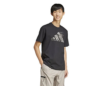 Adidas M T Ce Logo T Erkek Günlük Tişört JI6788 Siyah