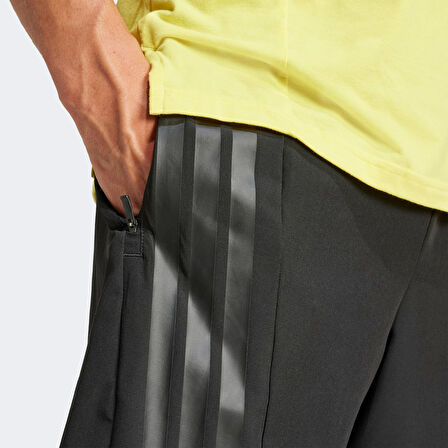 adidas Designed For Training 3 Stripes Erkek Siyah Antrenman Şortu