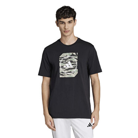 Adidas JI6764 M C Camo Box T Erkek Spor Tişört