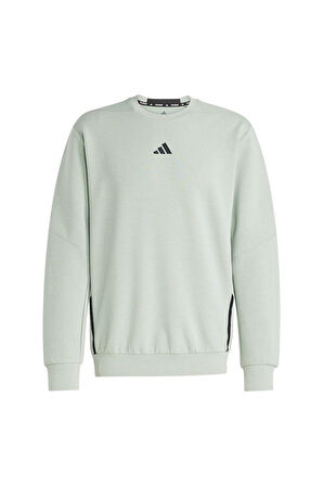 adidas Erkek  Yeşil  SWEATSHIRT (LONG SLEEVE) D4T CREW SWEATS JI8166