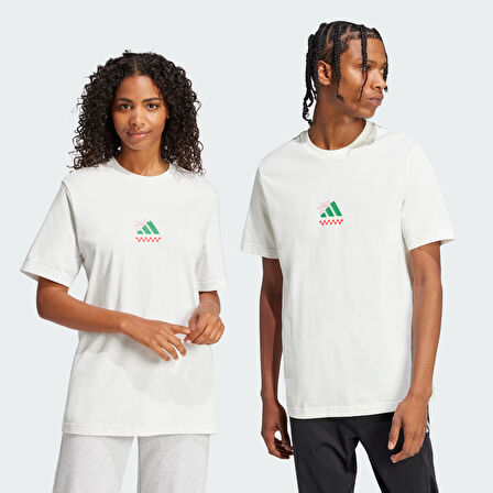 Adidas Erkek Günlük T-shirt M L Pizza Tee Jj4016