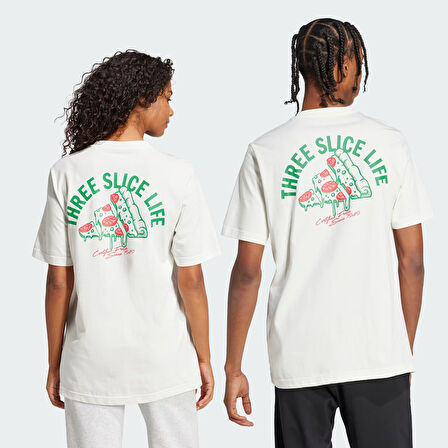 Adidas Erkek Günlük T-shirt M L Pizza Tee Jj4016