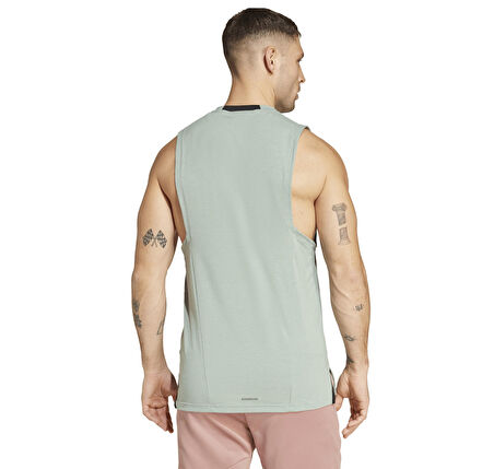 JI5764-E adidas D4T Tank Erkek T-Shirt Yeşil