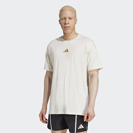 adidas M YOGA G T Beyaz Erkek Sporcu Tişört JD8222