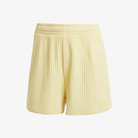 adidas Essentials Wide Rib Sprinter Kadın Sarı Şort