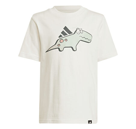 JD3437-C adidas Lk Adrpt Tee çocuk T-Shirt Krem