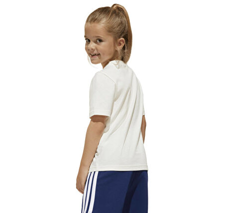 JD3437-C adidas Lk Adrpt Tee çocuk T-Shirt Krem