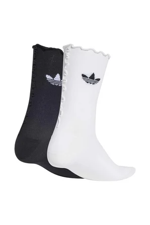 adidas Aksesuar  Beyaz  Çorap Ruffle Sock 2P JD5623
