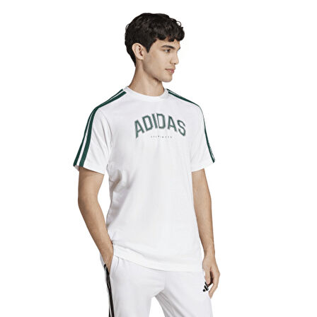 Adidas JJ3868 M C Colleg Erkek Spor Tişört