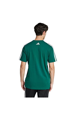 adidas Erkek  Yeşil  GRAPHIC TEE (SHORT SLEEVE M C COLLEG TEE JJ3869
