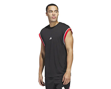 adidas Bos Tank Erkek Basketbol Atleti JI7577 Siyah