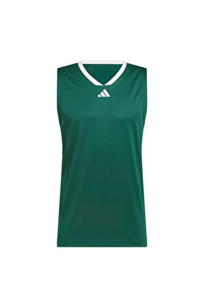 adidas Erkek  Yeşil  Atlet 3-STRIPES TANK JN4747