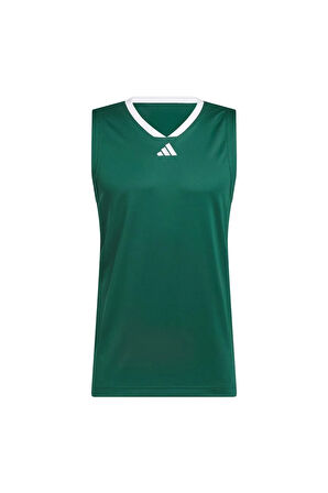 adidas Erkek  Yeşil  Atlet 3-STRIPES TANK JN4747