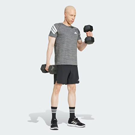 Adidas Gym+3S Tee Erkek T-shirt JE5669