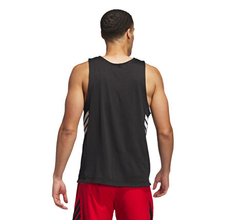 JI7568-E adidas Rev Jersey Erkek T-Shirt Siyah