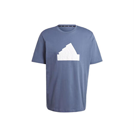 Adidas M Fı Bos T Erkek T-Shirt IR9176 Mavi