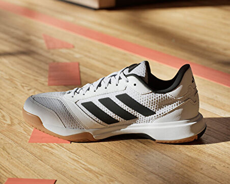 adidas Ligra 8 M Erkek Kapalı Saha/SalonAyakkabısı JI1505 Beyaz