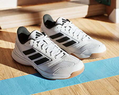 adidas Ligra 8 M Erkek Kapalı Saha/SalonAyakkabısı JI1505 Beyaz
