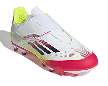 adidas F50 Club Vel Fg/Mg J Genç Çim Zemin Kramponu IE3729 Beyaz