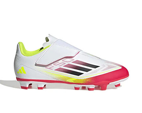 adidas F50 Club Vel Fg/Mg J Genç Çim Zemin Kramponu IE3729 Beyaz