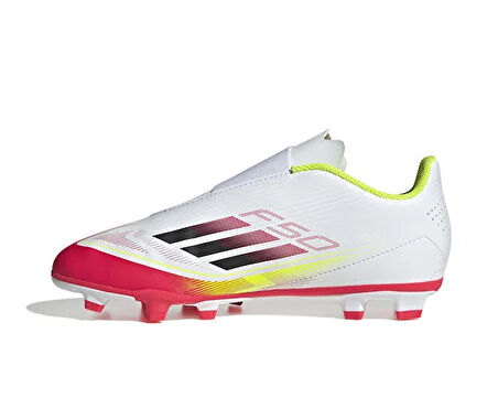 adidas F50 Club Vel Fg/Mg J Genç Çim Zemin Kramponu IE3729 Beyaz