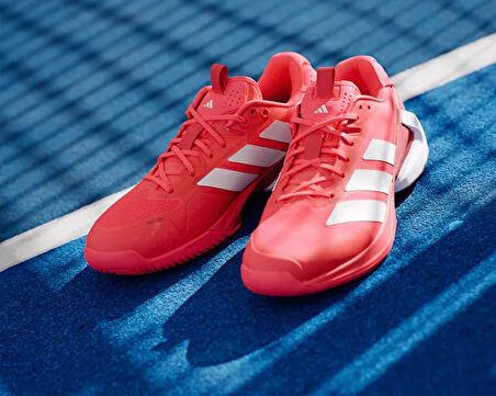 adidas Adizero Ubersonic 5 M Erkek Tenis Ayakkabısı IH2555 Kırmızı