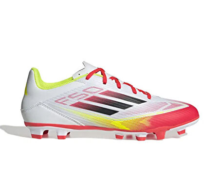 Adidas F50 Club Fg/Mg Erkek Çim Zemin Kramponu IE1243 Beyaz