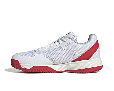 adidas Courtflash K Çocuk Tenis Ayakkabısı JI2448 Beyaz