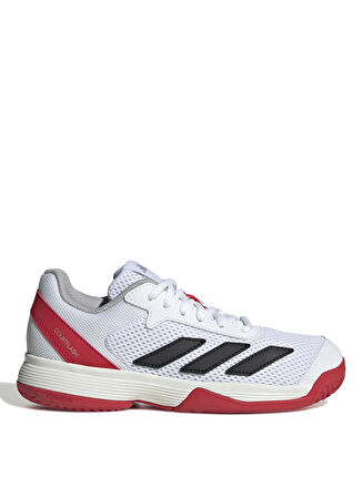 adidas Beyaz Erkek Çocuk Tenis Ayakkabısı JI2448-Courtflash K