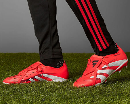 adidas Predator League Ft Erkek Çim Zemin Kramponu ID1319 Kırmızı