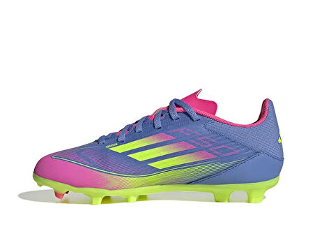 adidas F50 League Fg/Mg J Genç Çim Zemin Kramponu IE3746 Mavi