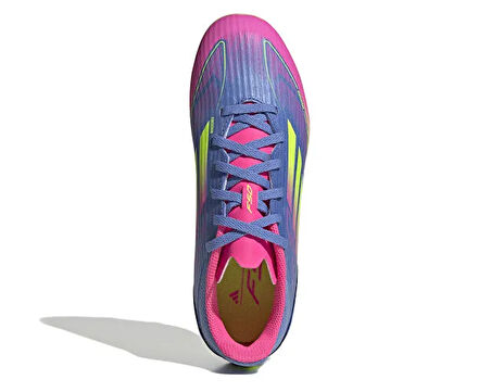 adidas F50 League Fg/Mg J Genç Çim Zemin Kramponu IE3746 Mavi