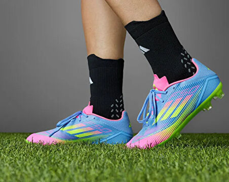 adidas F50 League Fg/Mg Erkek Çim Zemin Kramponu IE1290 Mavi