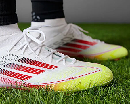 Adidas F50 Elıte Fg Mıd W Erkek Çim Zemin Kramponu IE1457 Renkli