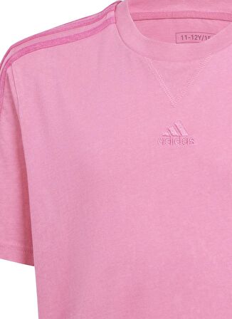 adidas Desenli Pembe Kadın T-Shirt IS4649-J SZN W TEE