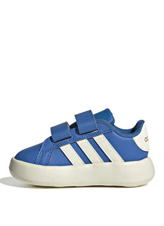 adidas Lacivert - Beyaz Bebek Yürüyüş Ayakkabısı JR5103-GRAND COURT 2.0 CF I