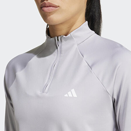 Adidas Kadın Sweatshirt Train Essentials 1/4 Zip