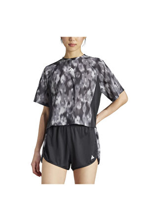 Adidas IK5464 Aop Flower Tee Kadın Tişört