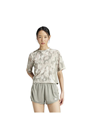 Adidas IK5466 Aop Flower Tee Kadın Tişört