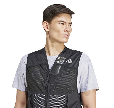 JF1479-E adidas Ult Pkt Vest Erkek Yelek Siyah