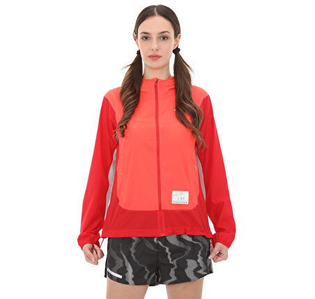IW9234-K adidas Nyc Jacket Kadın Yağmurluk-R&amp;uuml;zgarlık Turuncu